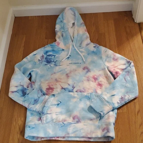 Hollister Shirts Hollister Mens Tiedye Hoodie Sz S Poshmark